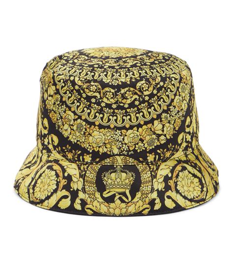 versace rainbow bucket hat|versace bucket hat women's.